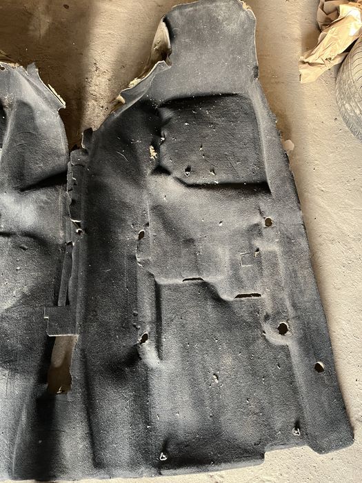 Кавролин, ковер bmw e34 серый/черный потолок е34