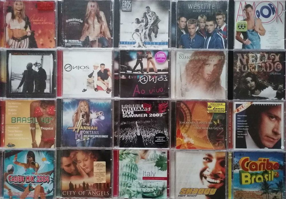 Lote + de 80 CD's música originais em excelente estado