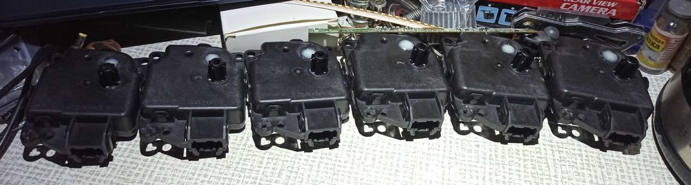 Привод заслонки печки Додж Джорни