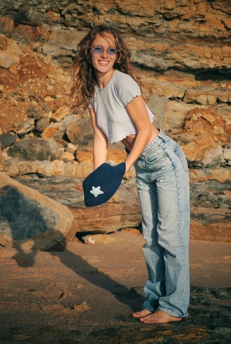Bucket hat Azurite