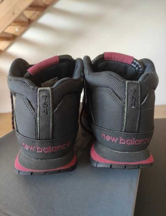 H754KR New balance czarne skórzane 42,5 rozmiar