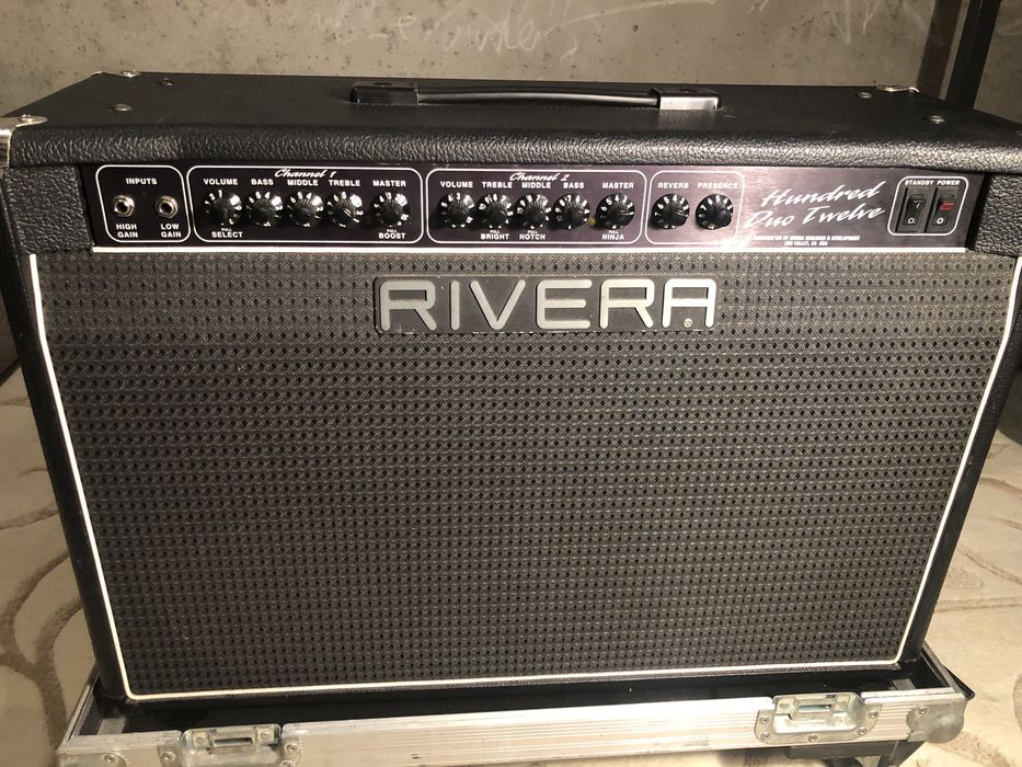 Amerykański lampowy wzmacniacz gitarowy Rivera Hundred Duo Twelve