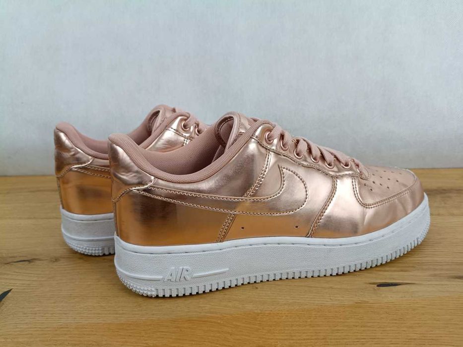 Nike, buty damskie sportowe, Air Force 1 Low Metallic Bronze, rozmiar 42
