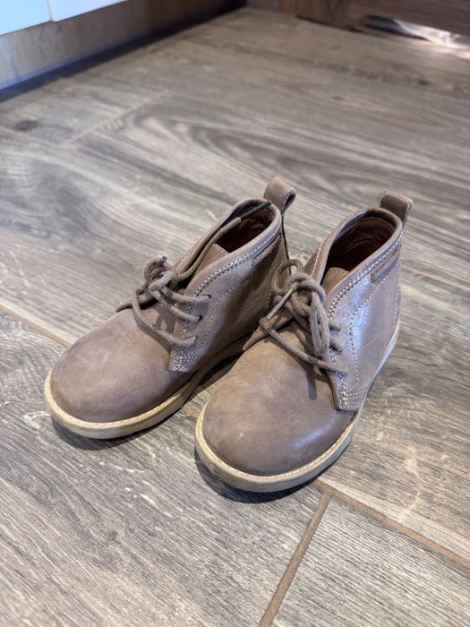 Jesienne buty chłopięce skórzane Zara rozmiar 24