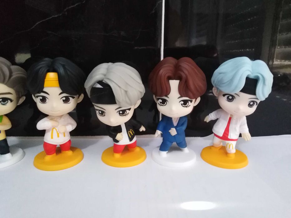 Figuras  TinyTAN  BTS McDonald's