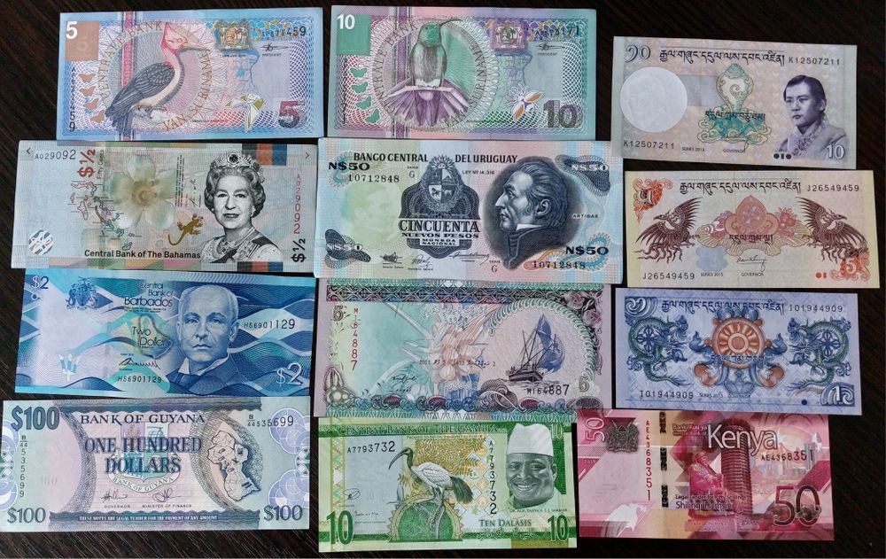 Банкноти світу, бони