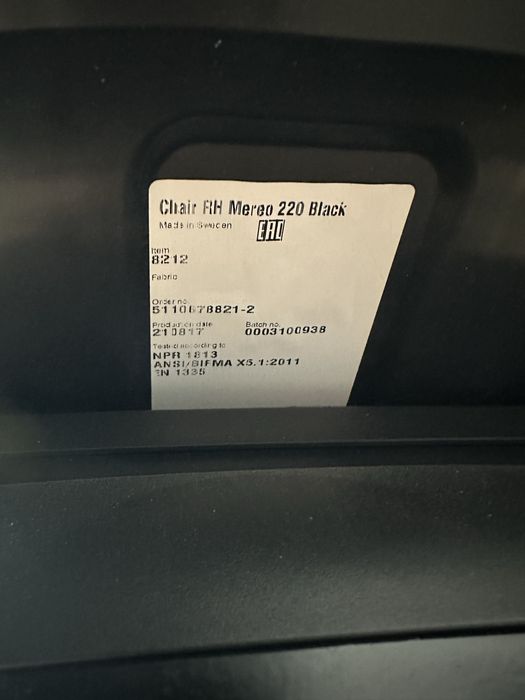 Fotel biurowy RH Mereo 220