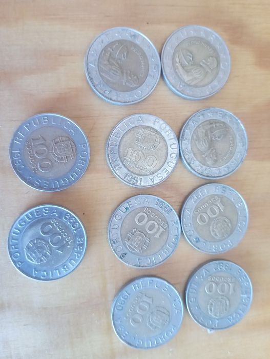 Vendo coleção de moedas de escudo