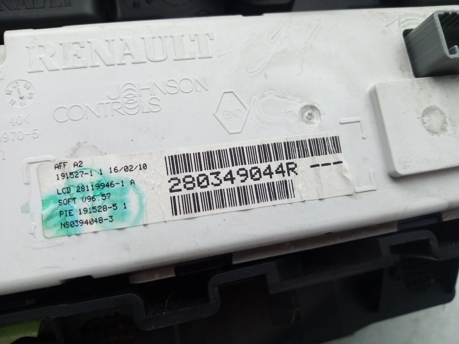 Display / ecrã de informações RENAULT Megane III Grandtour (KZ0/1)