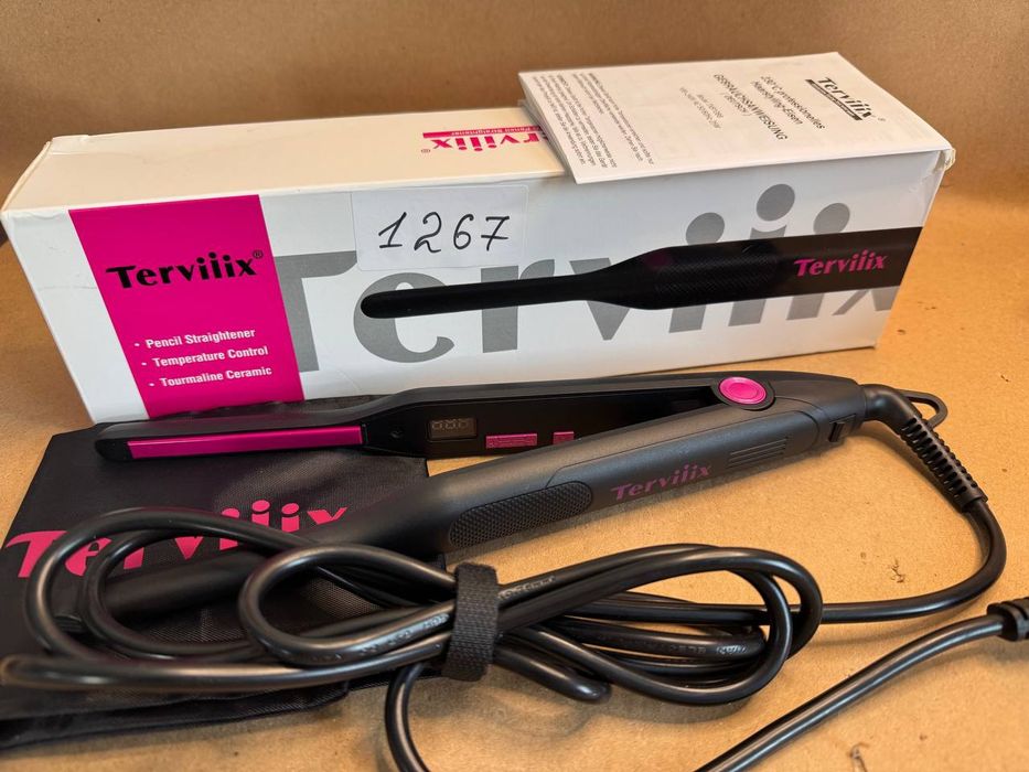 Випрямляч для волосся Tervilix керамічний з дисплеєм, новий
