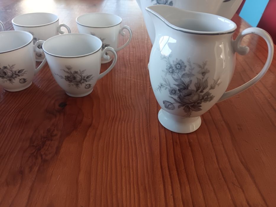 Serviço de café Spal de porcelana