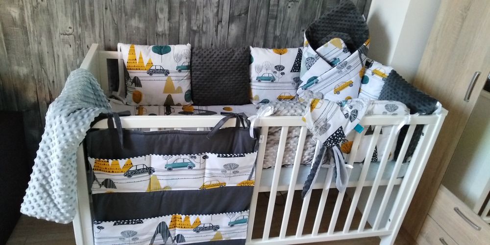 Wyprawka pościel Rożek kocyk minky bawełna