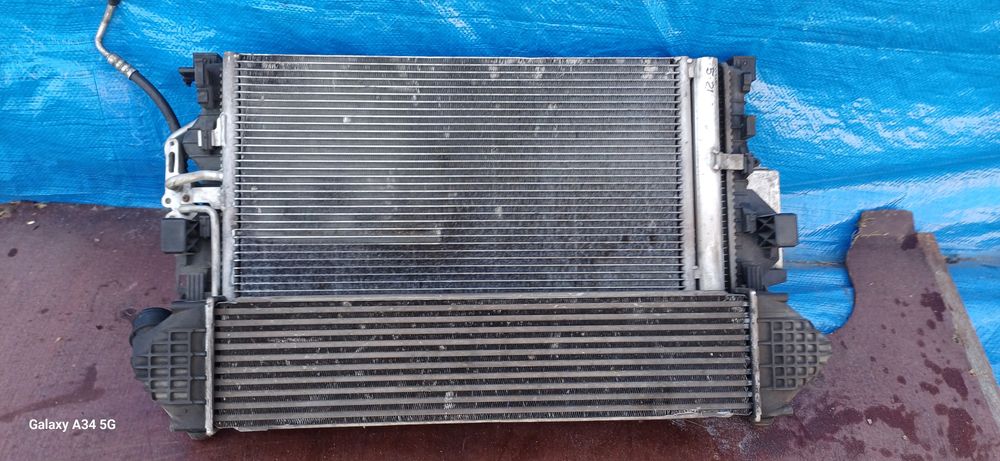 Chłodnice wentylator komplet chłodnic ford galaxy mk3  lll 2.0 tdci