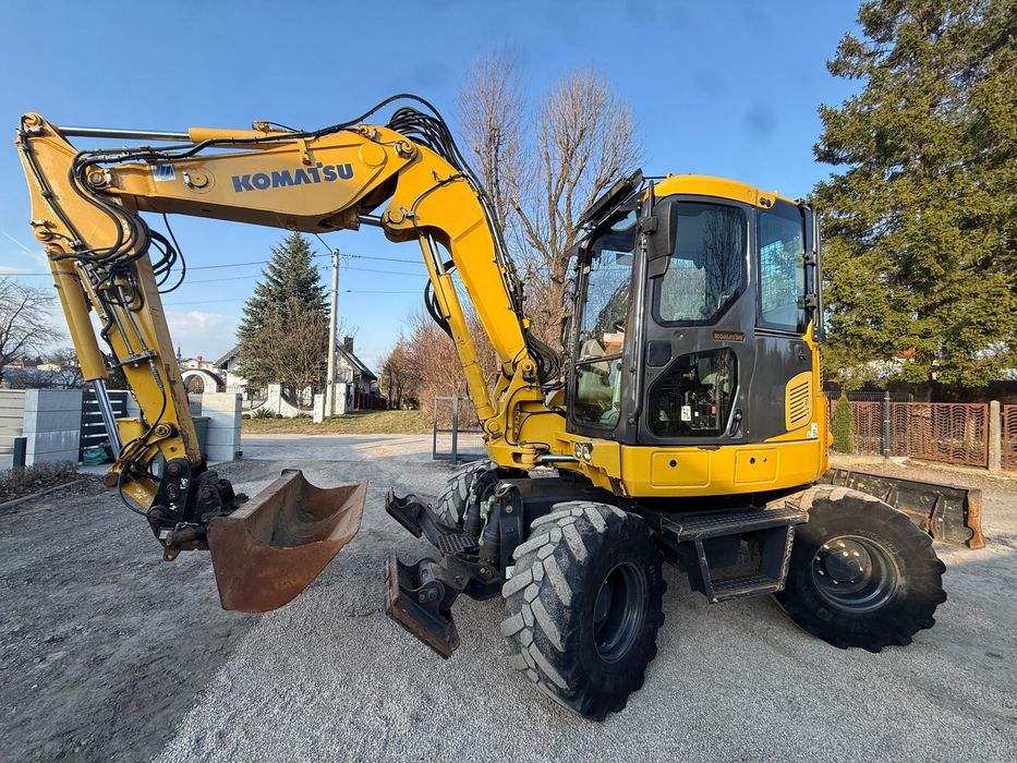 Komatsu Pw 98  Sprowadzona-Klima-3 Łyżki-Centralne Smarowanie