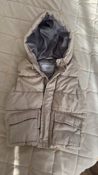 Zara бузрукавка, куртка джинсова , одяг для хлопчика