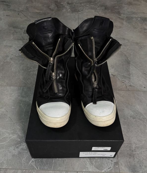Кросівки Rick Owens Cinzia Araia Ramones кросовки рик рік овенс синзиа сінзіа араіа кеди кеды рамоны