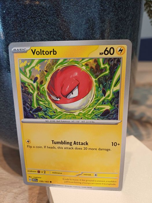 Carta Pokémon Voltorb #100