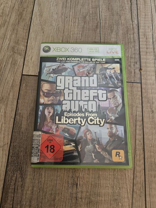 GTA Grand Theft Auto Liberty City XBox 360