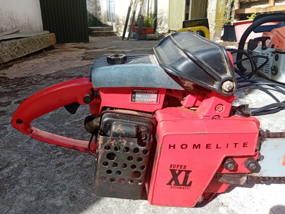3 moto serras em bom estado