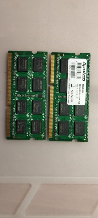 Apotop 8GB (2x4GB) SO-DIMM DDR3 1600 MHz