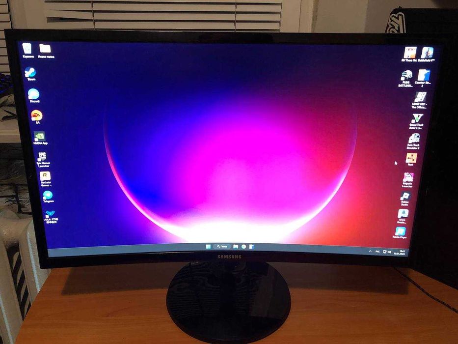 Монітор Samsung CF390 Essential Curved 24"