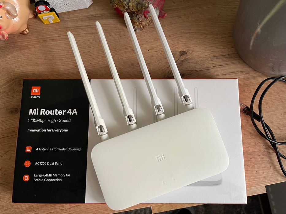 Маршрутизатор Xiaomi Mi WiFi Router 4A R4AC (DVB4230GL) WiFi5 / AC1200
