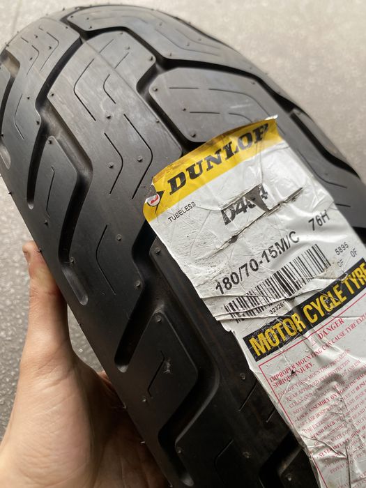 Pneus de mota 180/70/15 - Dunlop D404 NOVO