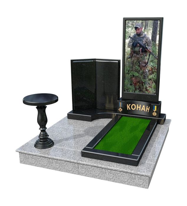 Пам'ятникі з граніту та мармуру.  Доставка та встановлення.