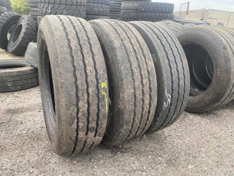 Opony używane naczepowe 205/65r17.5 Goodyear KMAX T  7-8mm WYSYŁKA