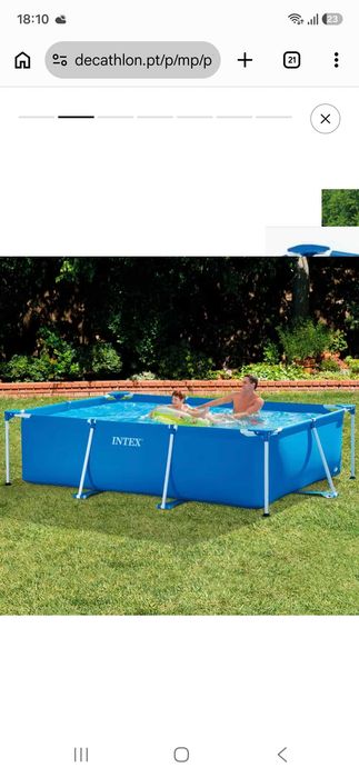 Piscina Nova - Caixa Fechada e selada