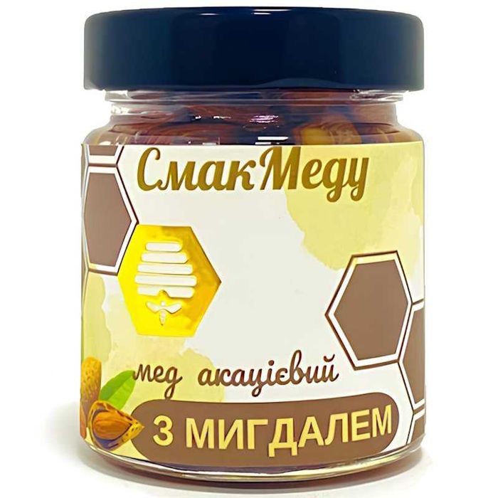 Мед з мигдалем 250 г