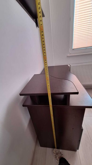 Biurko + półka ścienna + FOTEL GRATIS!