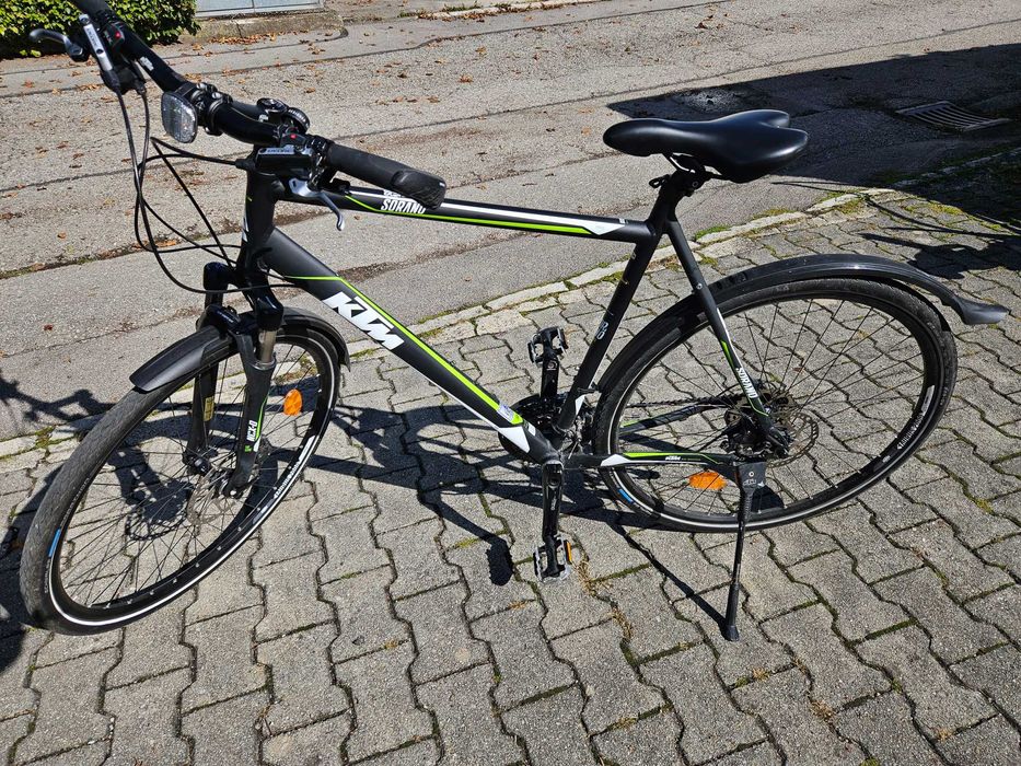 Чоловічий KTM Cross Sorano крос-трекінговий велосипед 3x10 SLX/XT