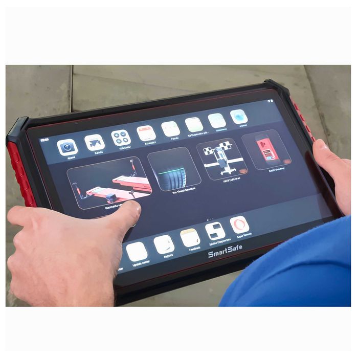 URZĄDZENIE DO POMIARU GEOMETRI KÓŁ 3D na kanał SmartSafe WA613F tablet 13,3" zestaw