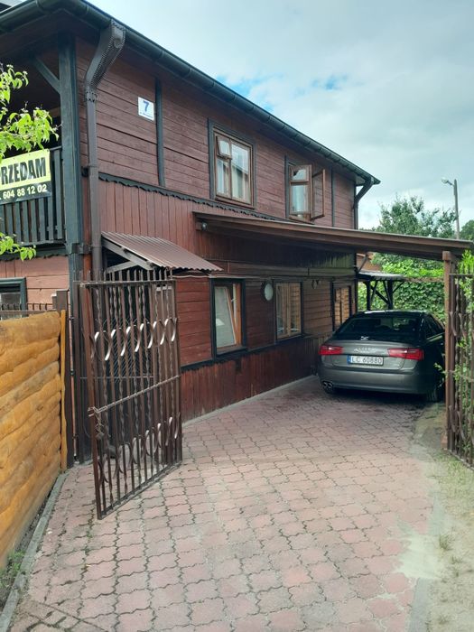 Duży domek nad jeziorem Białym