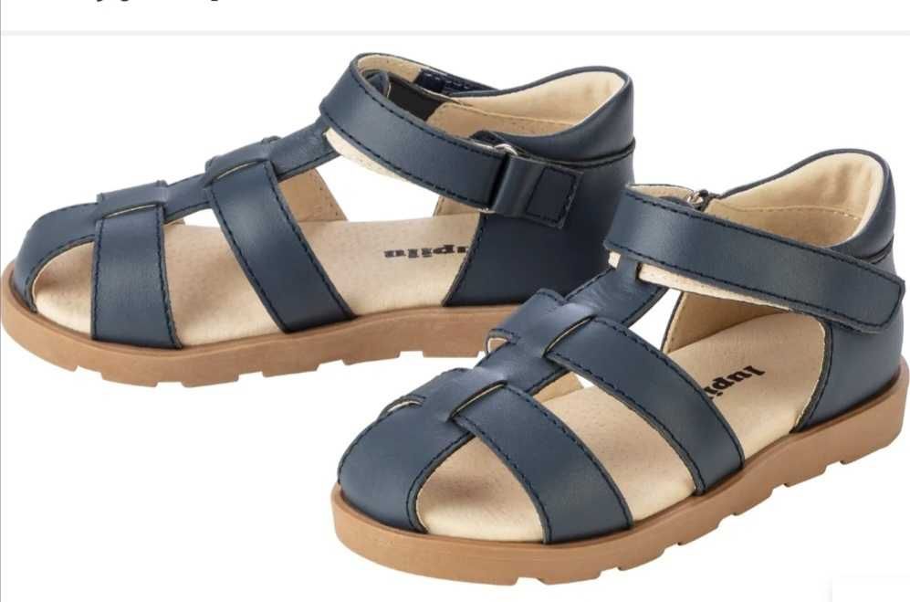 Sandały dziecięce Lupilu skórzane r. 26 sandałki skóra W. Bielany