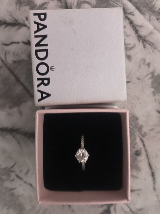 Anel Pandora original em prata – excelente estado