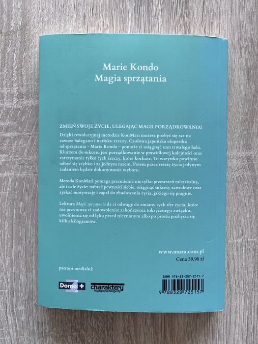 Magia sprzątania Marie Kondo JAK NOWA