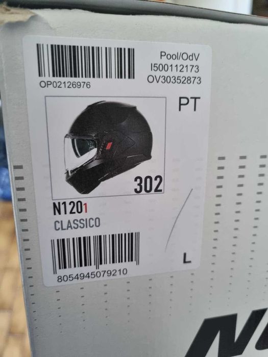 Nolan 120-1, Tamanho L, Novo.