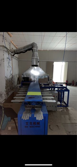 Лінія для нанесення пвх на перчатки