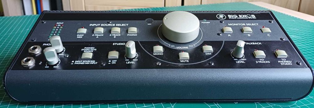 Okazja Mackie Big Knob - talkback, kontroler odsłuchu do studia nagrań