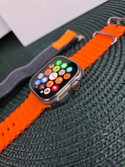 Smartwatch HK Ultra2 Max – AMOLED , połączenia, sport, zdrowie, NOWY