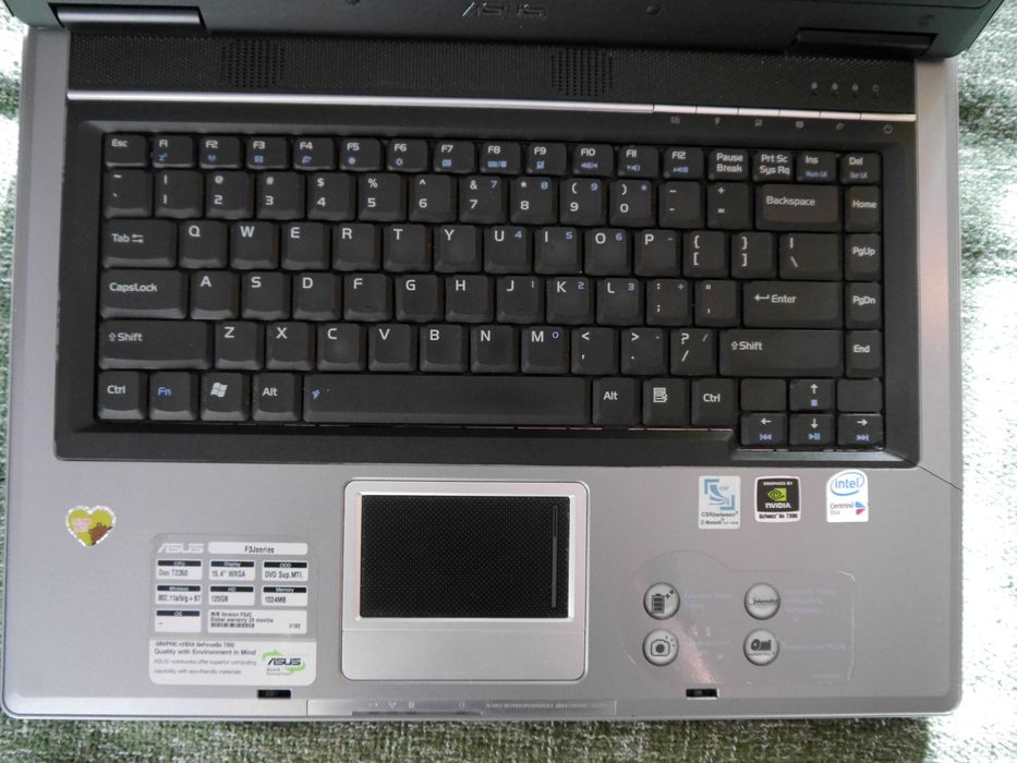 Laptop Asus F3JC-AP212 dla majsterkowicza