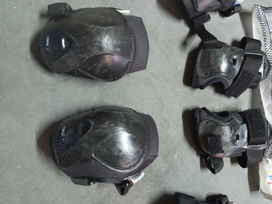 Proteções para andar de patins