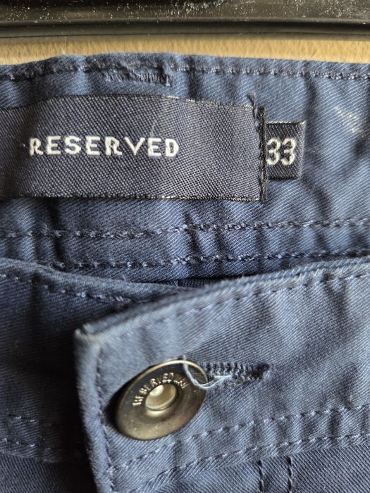 Spodnie męskie, granatowe