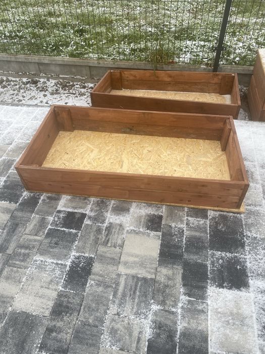 Skrzynki warzywniak drewniane 120x60