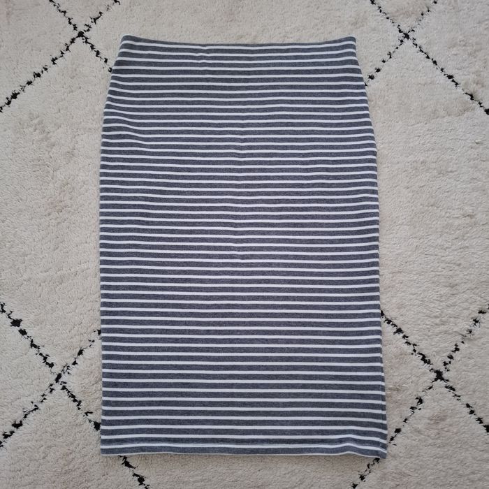 Ciepła spódnica midi _paski _ M&S_M/38