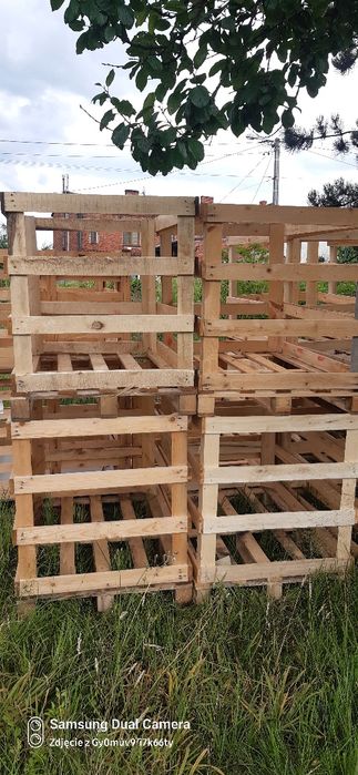 Skrzyniopalety drewniane