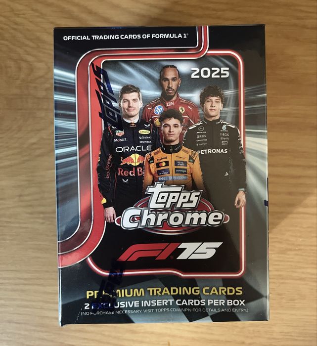 Topps Chrome Formula 1 Value Box 2025