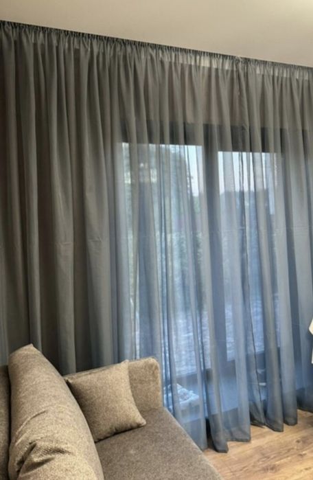 Тюль із шифона нова! 2.90×2.50висота.